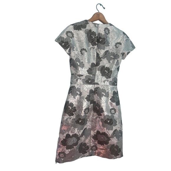 NWD Michael Kors Italy Collection floral print jeweled Dress size 2 - Picture 12 of 16